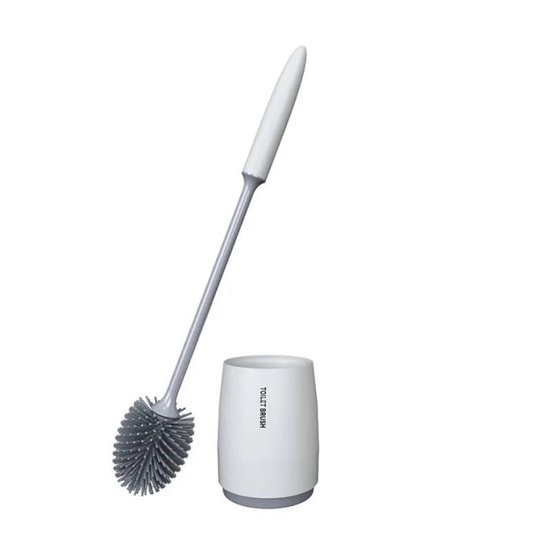 Silicone Toilet Brush with Holder