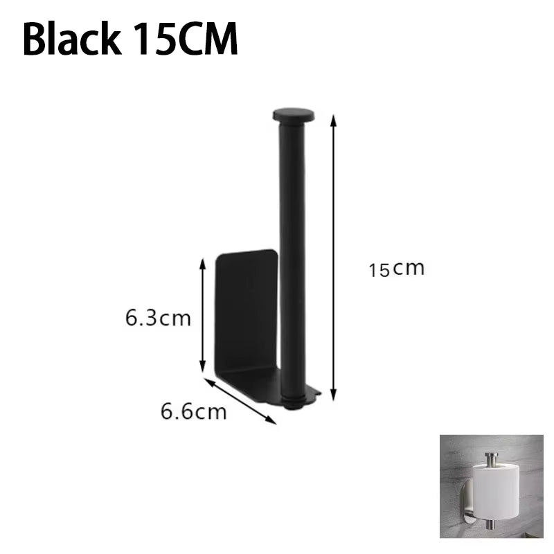 Kitchen Towel Holder Stainless Steel Paper Towel Holder under Sink Organizer Lengthen Storage Rack Sink Accessories SNJ007