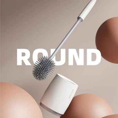 Silicone Toilet Brush with Holder
