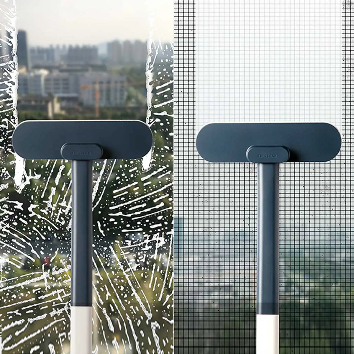 Long-Handle Window Cleaning Brush