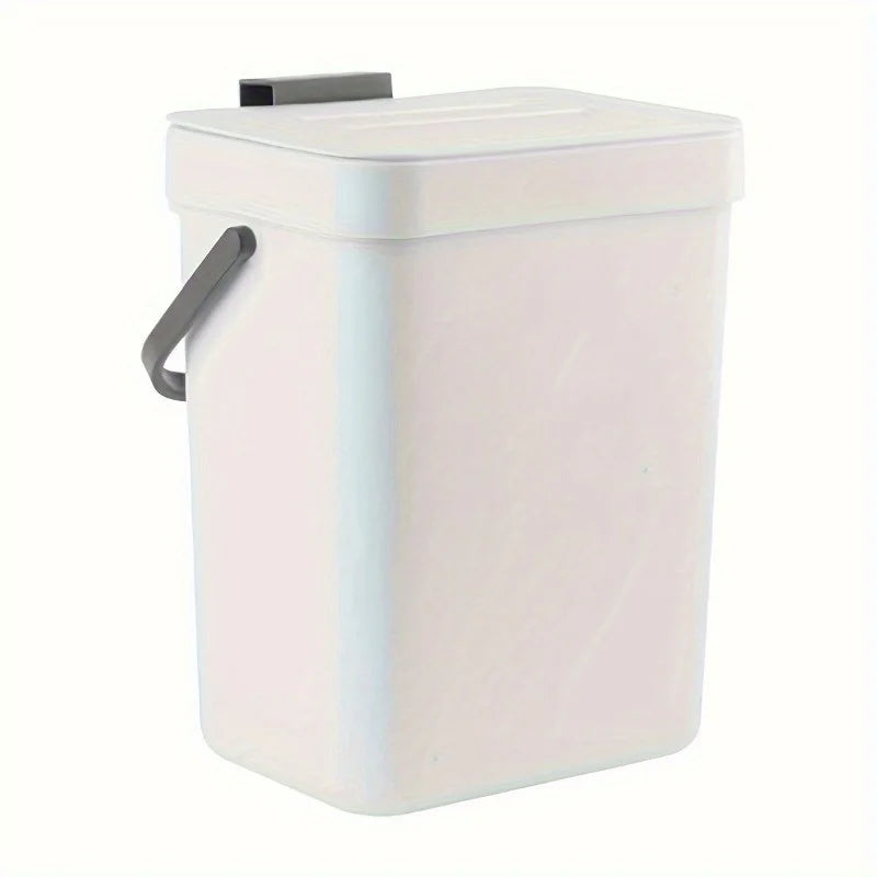 Compact Quiet-Close Trash Bin