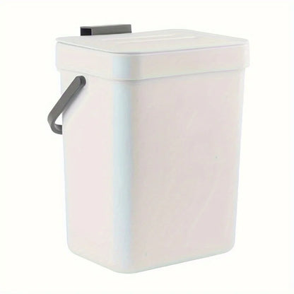 Compact Quiet-Close Trash Bin