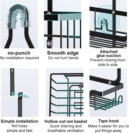 3-Tier Hanging Shower Caddy