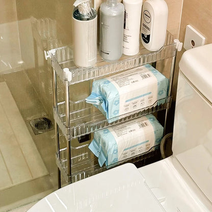 Slim Rolling Storage Trolley