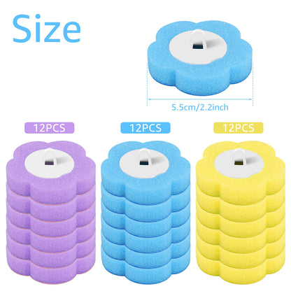 Disposable-Head Toilet Brush Set