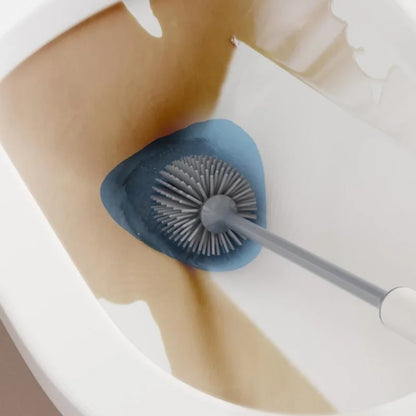Silicone Toilet Brush with Holder