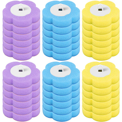 Disposable-Head Toilet Brush Set