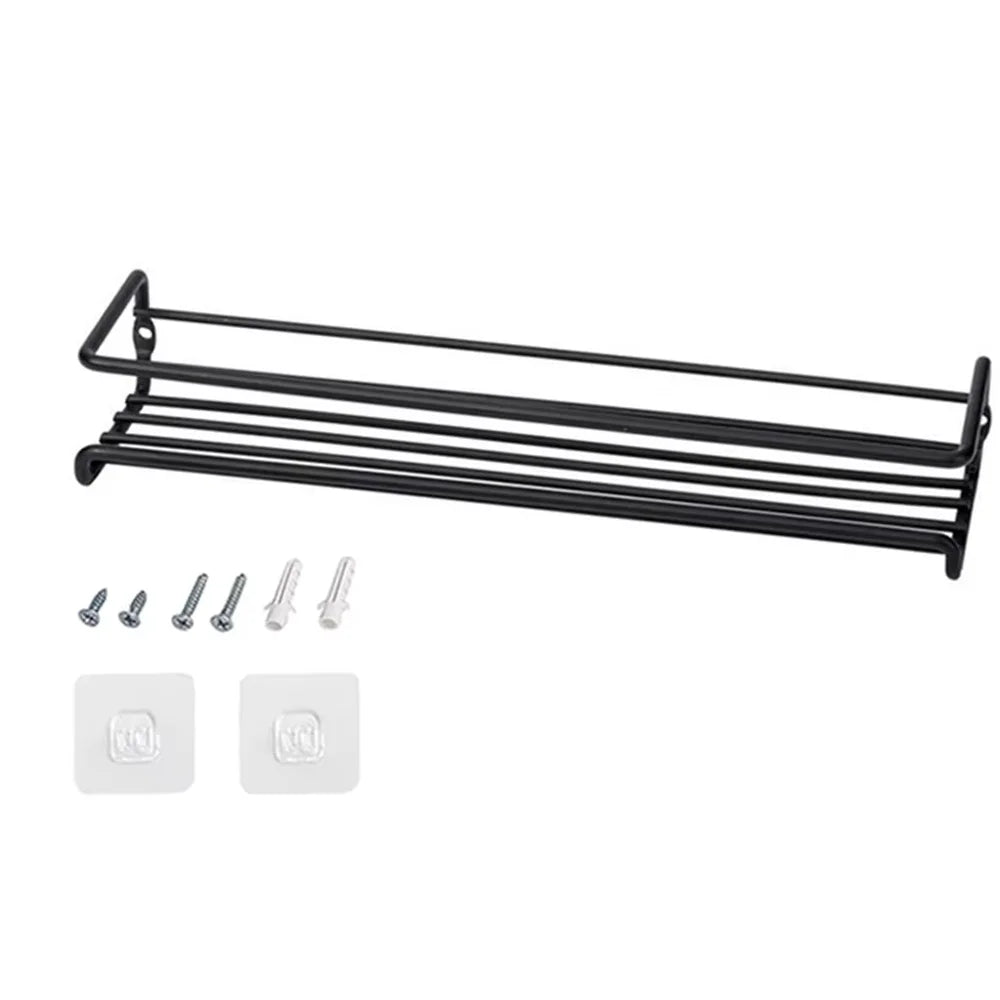 Wall-Mounted Spice Rack Organizer