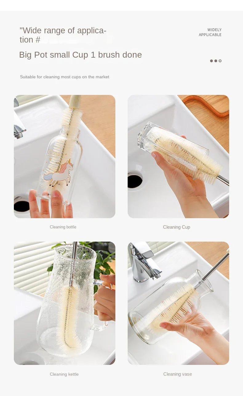 Long-Handle Bottle & Cup Brush
