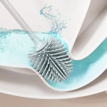 Silicone Toilet Brush with Holder