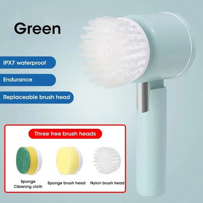 5-in-1 Electric Spin Scrubber
