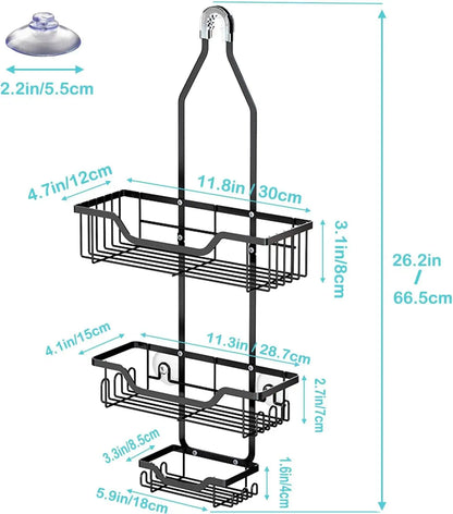 3-Tier Hanging Shower Caddy