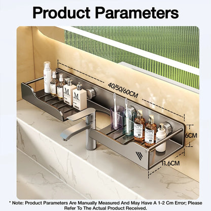 Sink & Faucet Storage Shelf