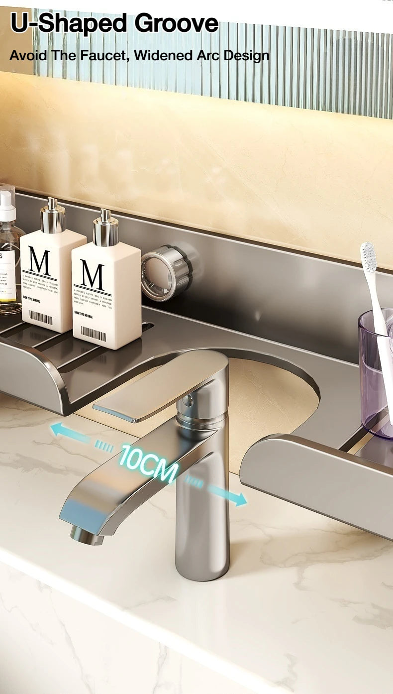Sink & Faucet Storage Shelf