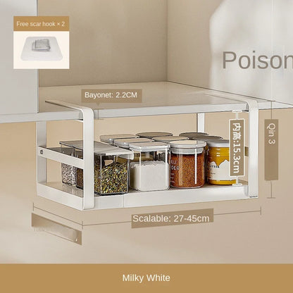 Adjustable Tiered Cabinet Organizer