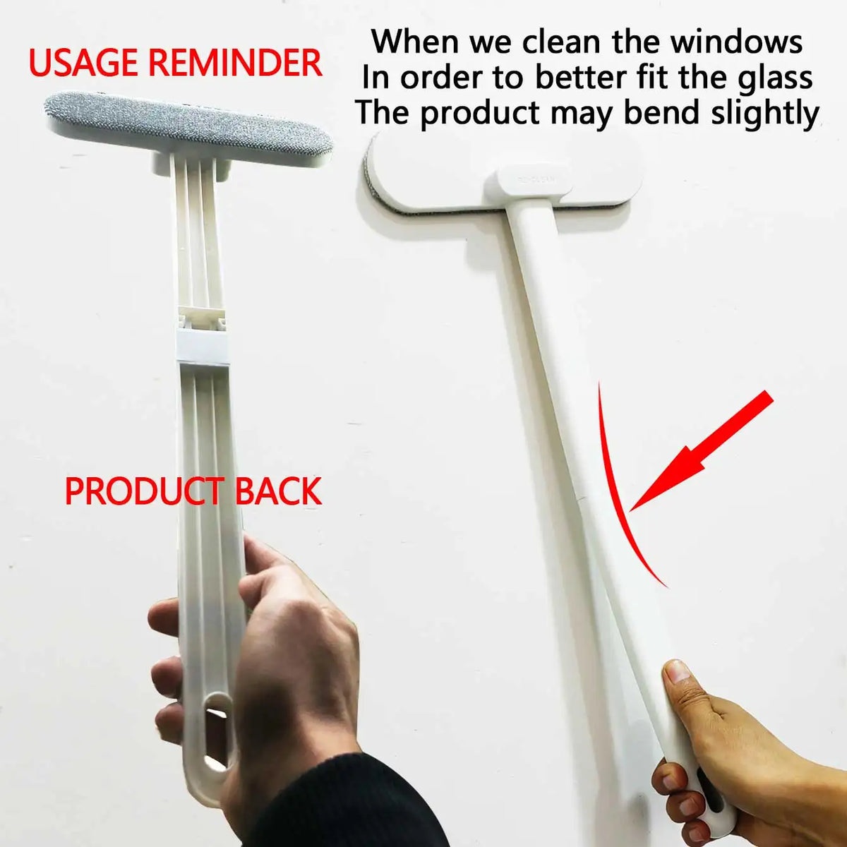 Long-Handle Window Cleaning Brush